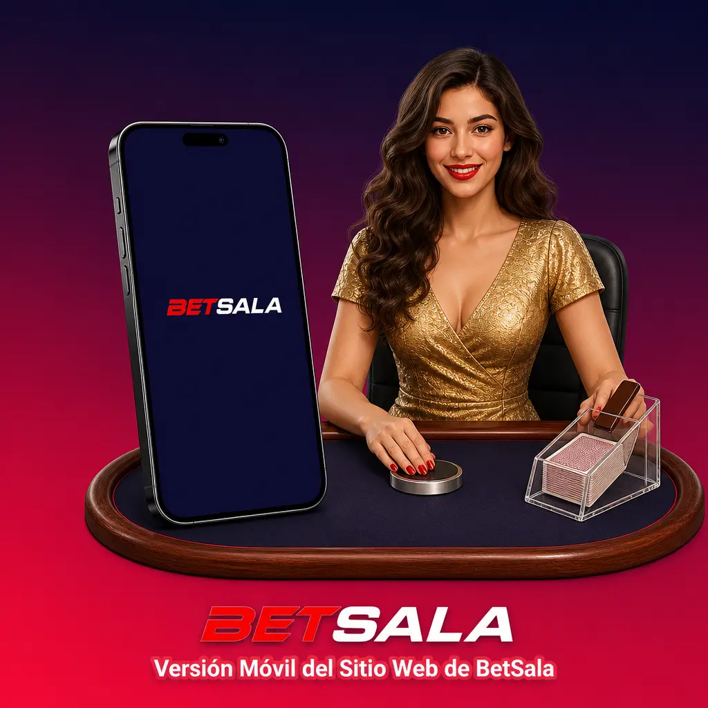 Versión Móvil del Sitio Web de BetSala